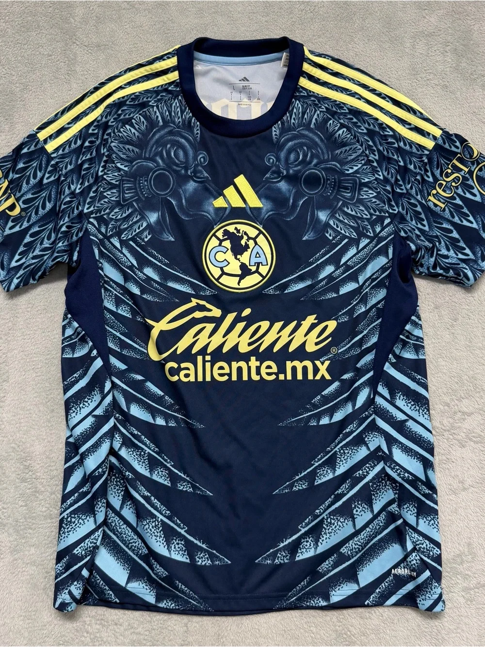 2025/26 Club America Away Authentic Jersey Soccer Kit Mens Large